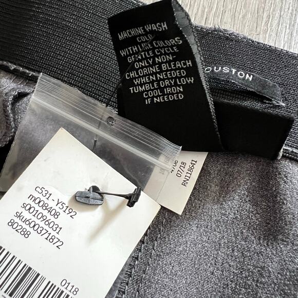 Lane Bryant The Houston Trouser Pant 28 Long Tall Gray Straight Work Office Chic - Picture 8 of 9